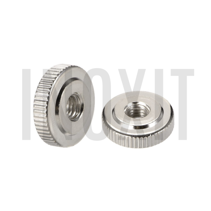 Nakrętka radełkowana niska DIN 467 nierdzewna M