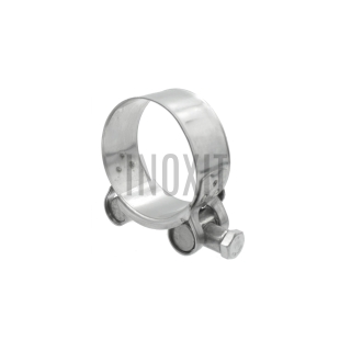 Obejma zaciskowa pojedyncza ze śrubą sześciokątną SZER.18|A4 | Fi 17-28mm