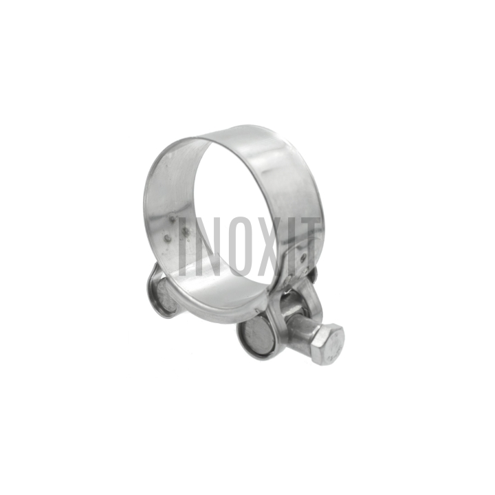 Obejma zaciskowa pojedyncza ze śrubą sześciokątną SZER.18|A4 | Fi 17-28mm